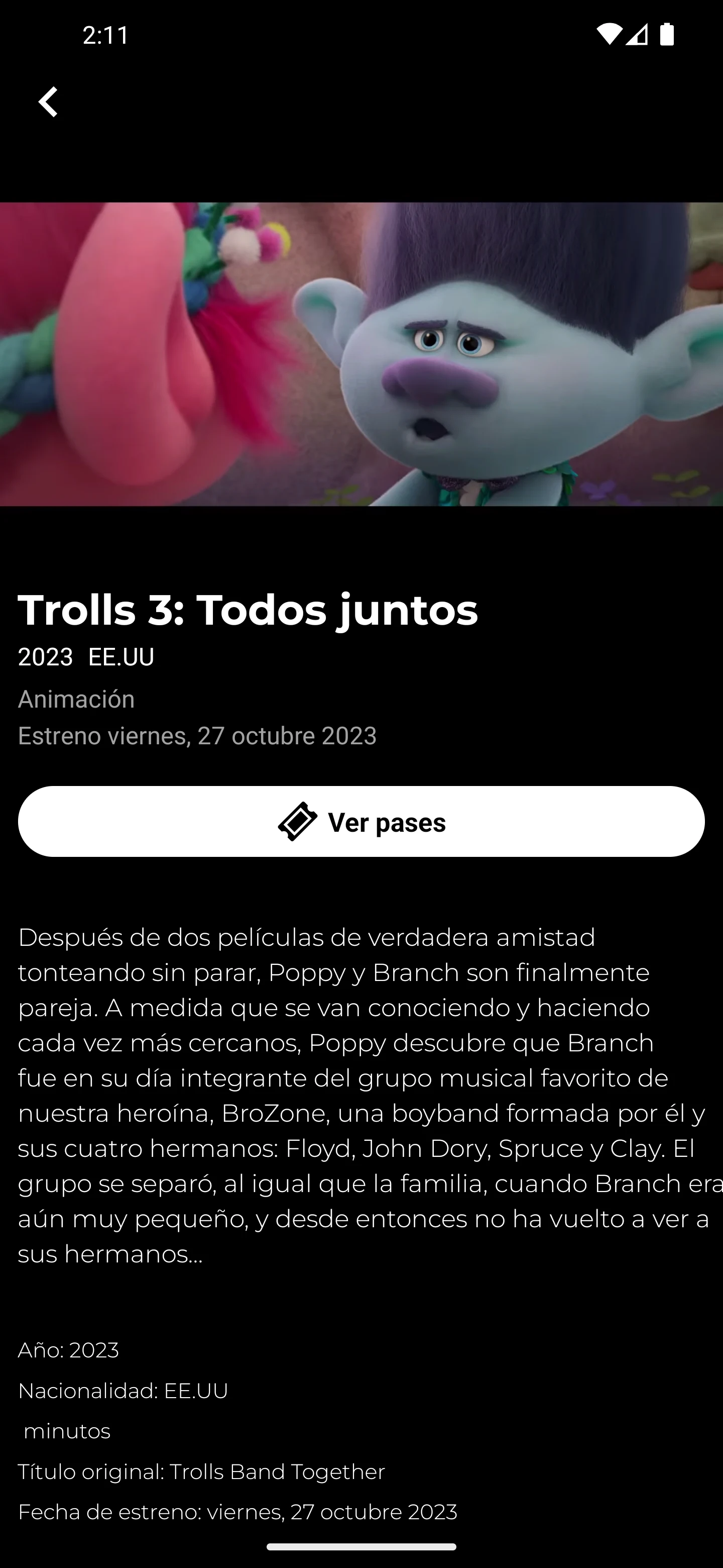 Aficine screenshot