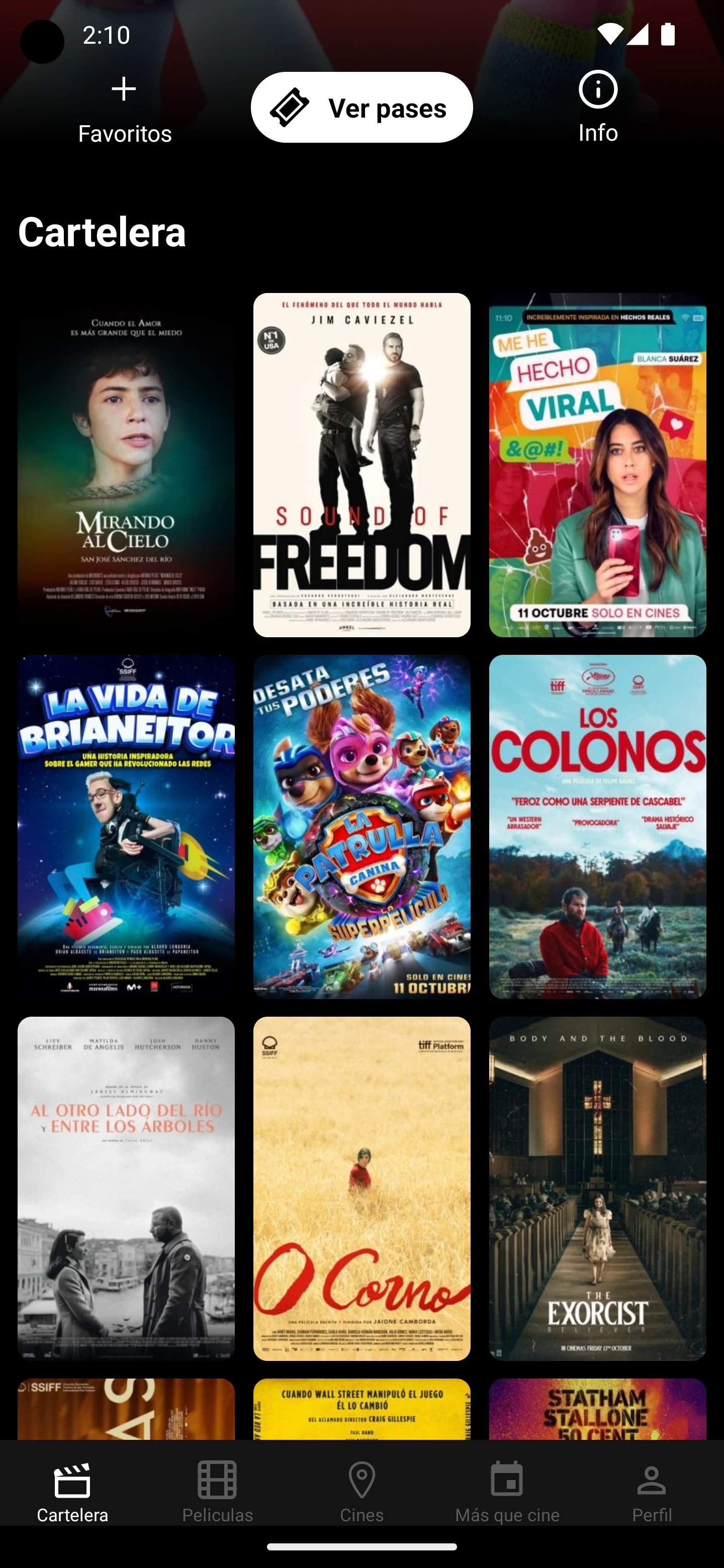 Aficine screenshot